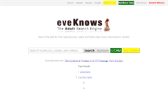 Desktop Screenshot of eveknows.com