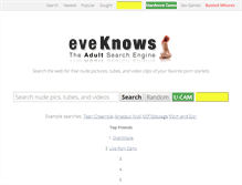 Tablet Screenshot of eveknows.com